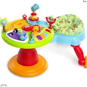 Bright Starts 3-in-1 around we go activity center ages 6mos+